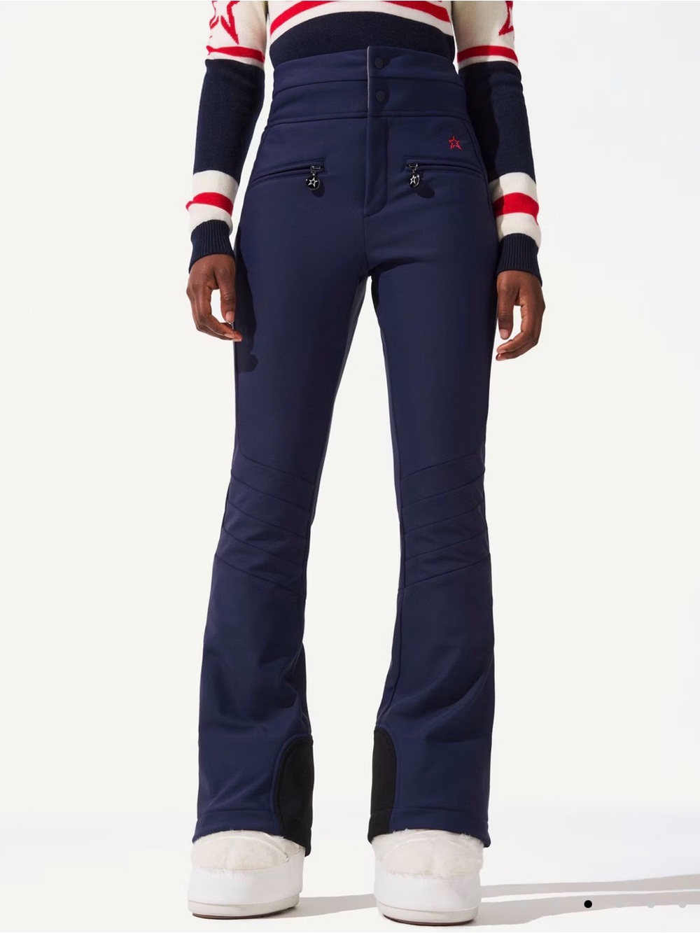 Perfect Moment Aurora High Rise Ski Pants Royal Blue Size Medium